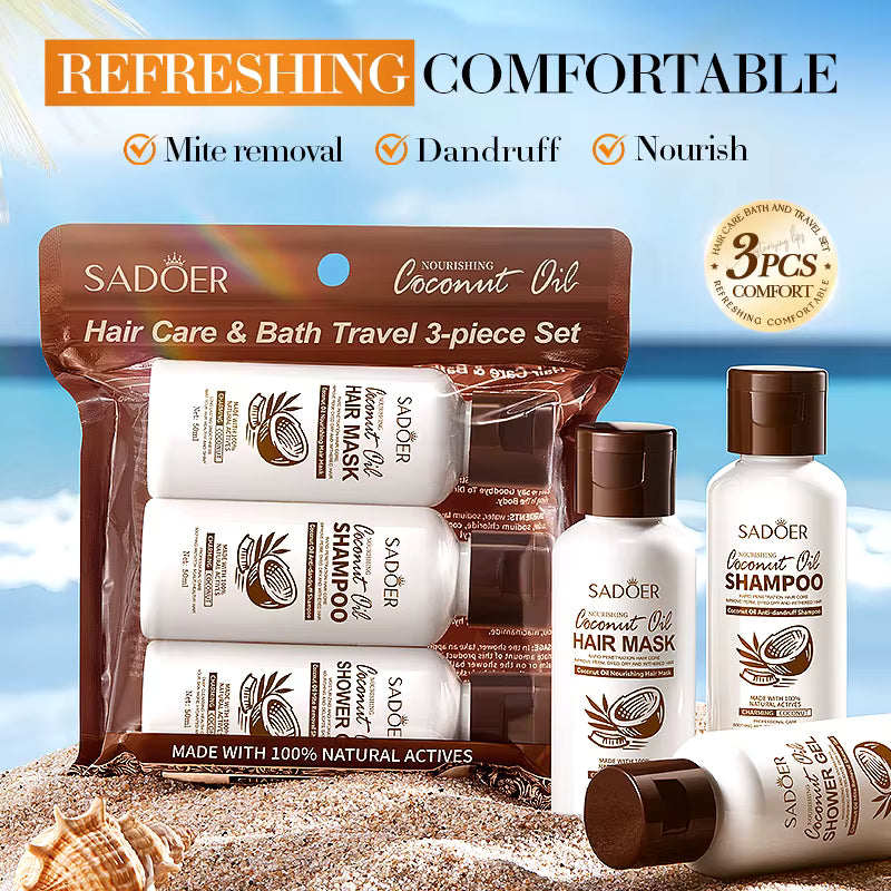 Coconut Oil self-care set