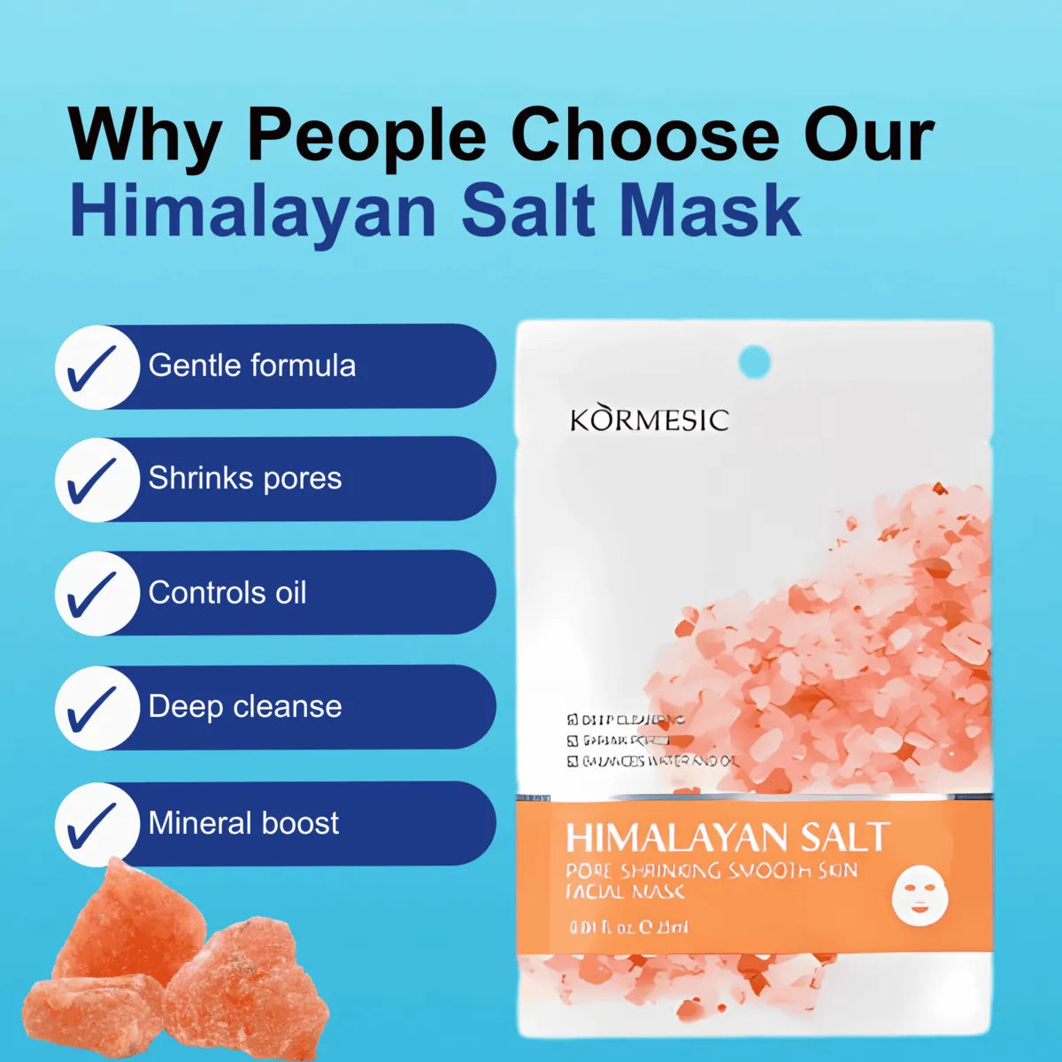 Pore refining facial mask_Himalayan salt