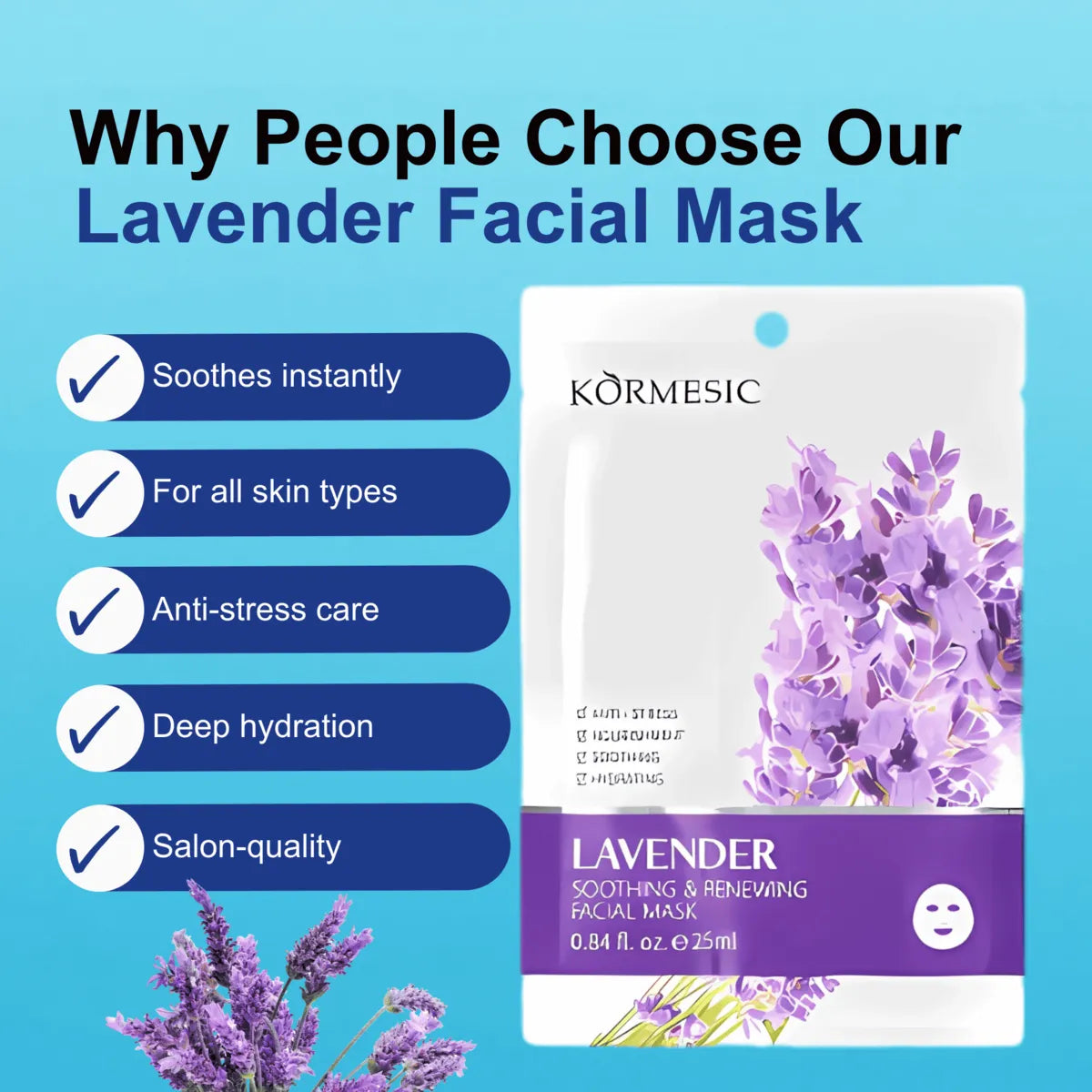 Renewing facial mask_Lavender