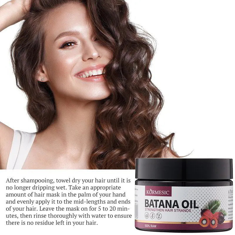 Batana hair mask