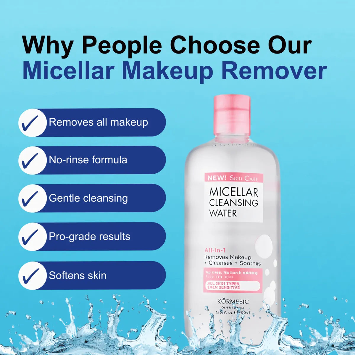 Micellar Makeup remover